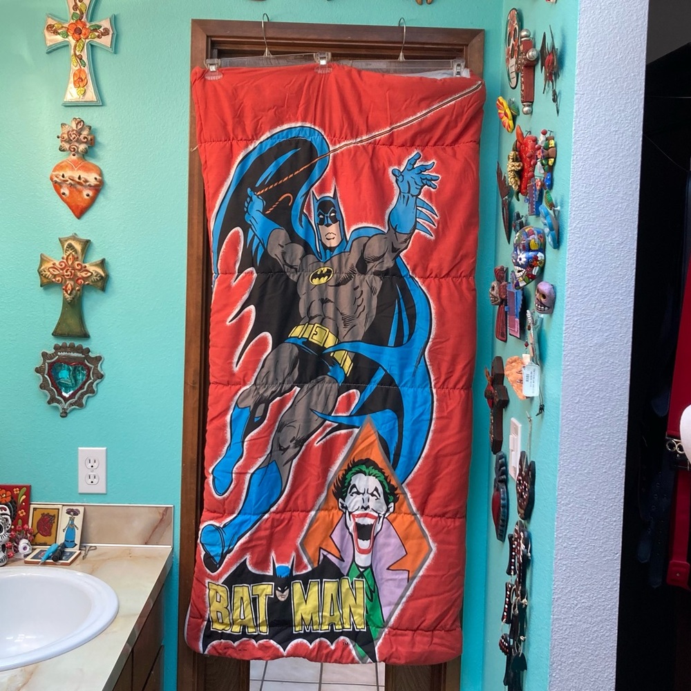 1989 Batman Kids Sleeping Bag